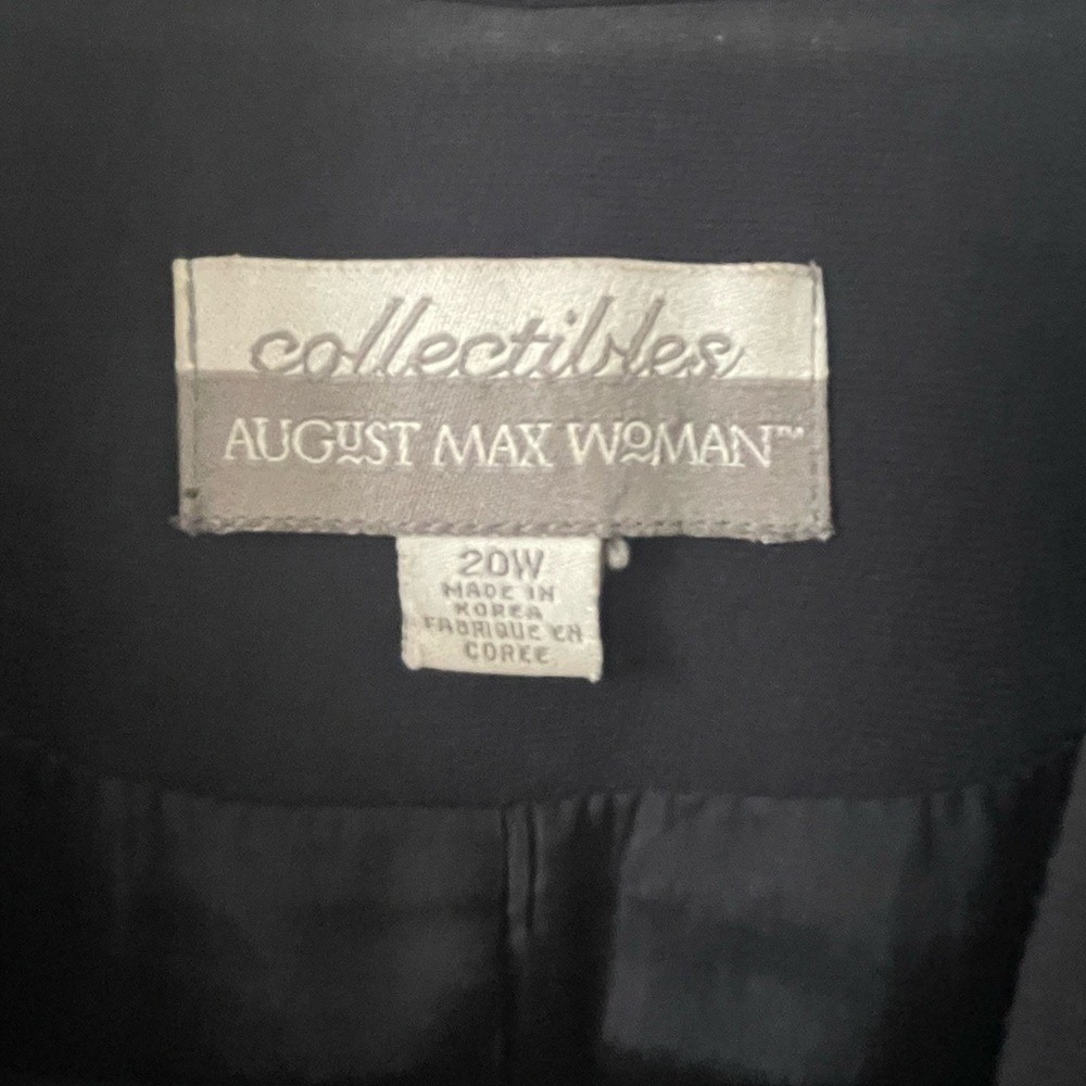 Classic‎ Navy Blue Woman Blazer size 20W - Picture 7 of 10